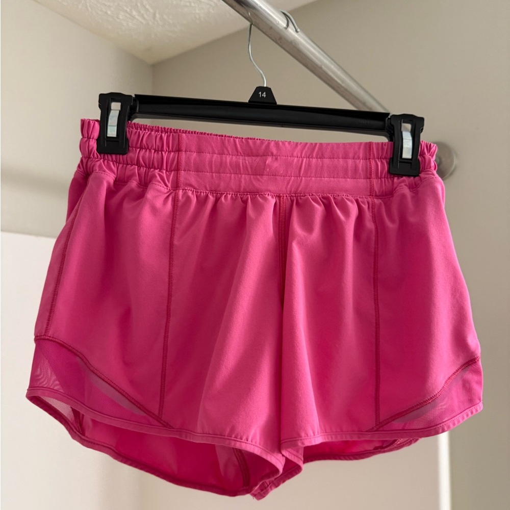 Lululemon Athletica Pink Athletic Shorts